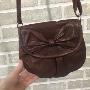 ITALIAN LEATHER BOW PURSE🎀